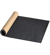 ZUEXT 11" x 50" Black Skateboard Grip Tape Sheet, 80 Grit Bubble Free Waterproof Scooter Grip Tap...