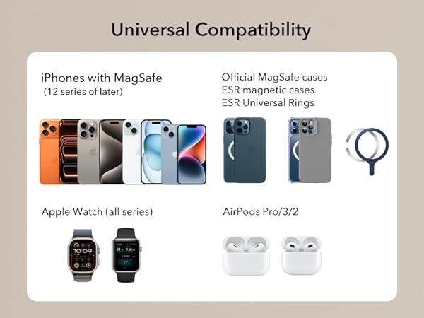 magsafe charger stand 3 in 1