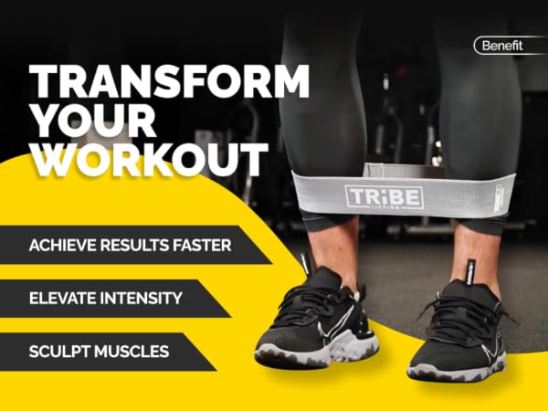 Benefits of Tribe Lifting Leg Resistance Bands for Working Out
