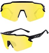 Ukoly Baseball Sunglasses For Men Women Youth,Sports Sunglasses For Baseball Running Cycling TR90...