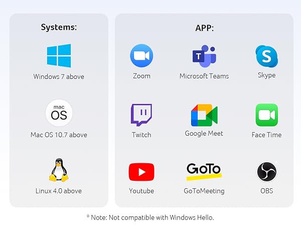 1080p webcam for pc compatible with switch 2