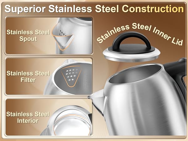 electric kettle water kettle electric electric tea kettle hot water kettle electric Large 2.5L