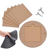 LEOLIO Pottery Wheel Bat System, Upgraded 12” Round Outer Bat Tool Set with 6-Pack 7” Square Inne...