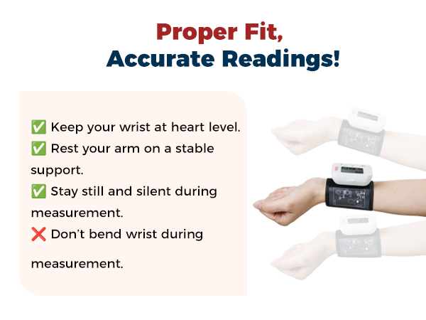 WEONY Accurate Blood Pressure Monitor with Blood Pressure and Heart Rate,2*90 Sets Memory