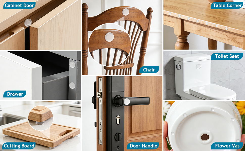 cabinet door stoppers