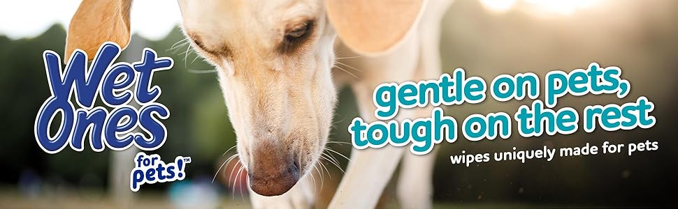 Wet Ones, Pets, Cats, Dog, Wipes, Hypoallergenic, Fragrance-free