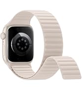 Magnetic Silicone Sport Bands Compatible with Apple Watch Band 40mm 38mm 41mm 42mm 44mm 45mm 46mm...
