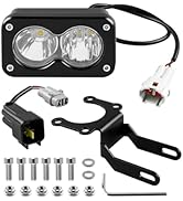 HKJWUN Motorcycle Headlight Kit Compatible with Talaria Sting R MX4 Surron Segway X260, White LED...