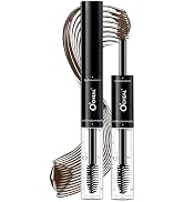 O'CHEAL Double-Ended Tinted Eyebrow Gel, Waterproof, SmudgeProof Brow Glue with Brush, Quick-Dryi...