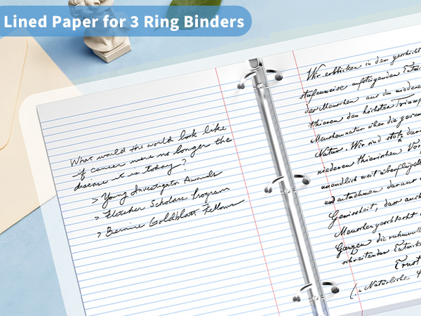 notebook paper