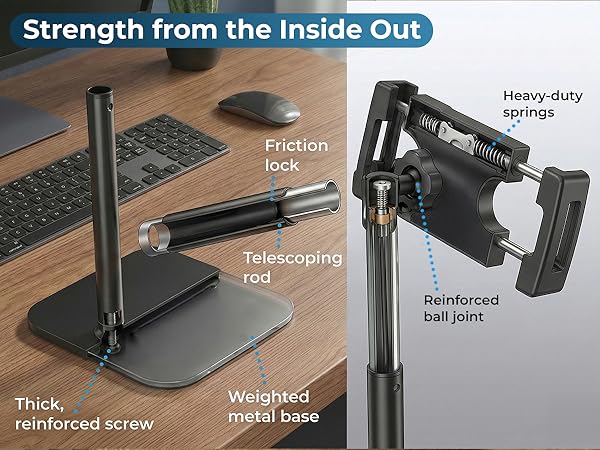 Cooper TabStand Mini reinforced tablet holder for firm grip