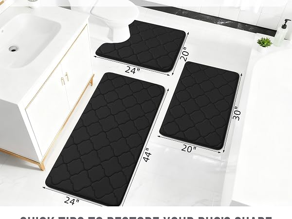 bathroom rug
