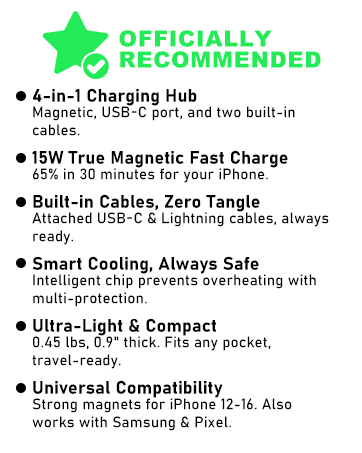 portable charger power bank magsafe charger wireless charger