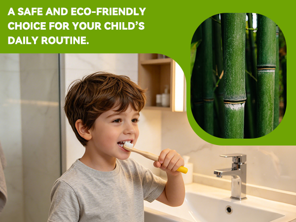 kids Bamboo Toothbrush