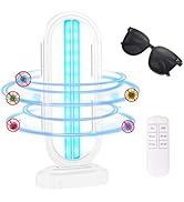 Feefir UV Light Sanitizer,4-Speed Timing and Remote Control UVC Home Disinfection Device,Ultravio...