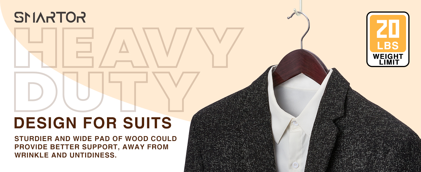 wooden hangers for men