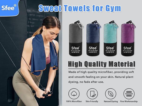 microfiber towels for body gym accessories for men