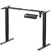 ErGear Electric Stand up Desk Frame,4 Memory Height Settings Height Adjustable Table Legs, Sit St...
