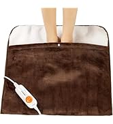 Gintao Electric Heated Foot Warmers for Men and Women,Foot Heating Pad Electric with Fast Heating...