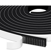 Trisiki Upgraded Strong Adhesive Weather Stripping Door Seal, Noise-Reduction Doors and Windows I...