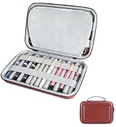 MIVLXLX PU Leather 16 Slots pen case/boxes, Pencil Tray Case Organizer,Handmade Display Zippered ...
