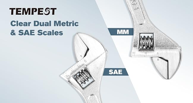 6 Inch Adjustable Wrench