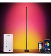 PTVGS LED RGB Corner Lamp - Smart RGB LED Corner Lamp with 16 Million RGBW Color Changing Light 3...