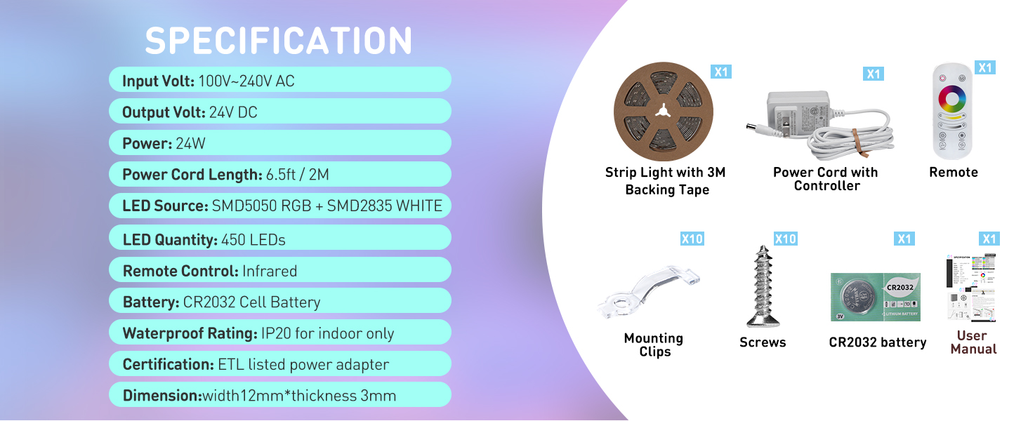 rgb led tape lighting 24 volt