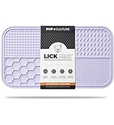 Pup Culture Dog Lick Mat for Dogs, Feeding Pad for Anxious Pets Plus 4 Different Puzzles for Ment...