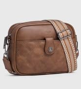 quilted crossbody bags for women brown