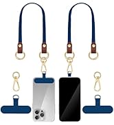 Hovmwey Stretchy Phone Lanyard Tether, 2 Pack Phone Leash Anti-theft Phone Strap for Anti-drop Ou...
