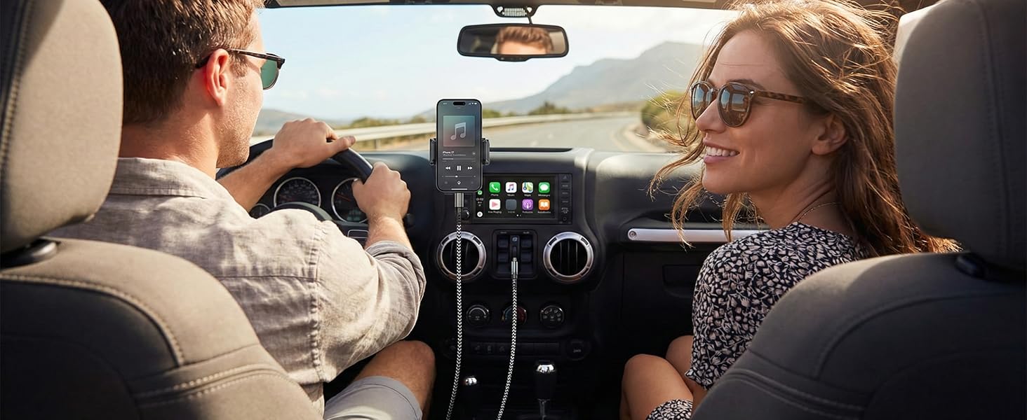 Aux cord for car