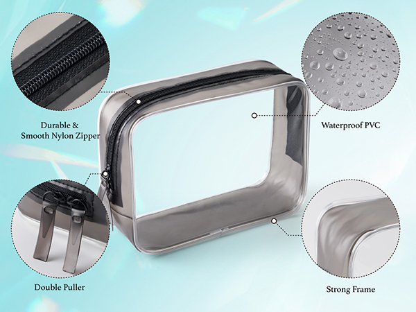 Clear 1toiletry bag