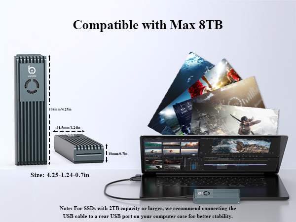 nvme pcie adapter usb nvme enclosure