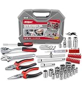 Hi-Spec Tools 67pc SAE Auto Mechanics Hand Tool Kit Set. Complete Car, Motorcycle, Engine & Garag...