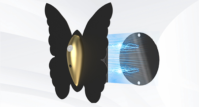 Magnetic motion sensor night light