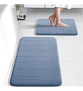 Yimobra Bathroom Rugs Sets 2 Piece, Soft Absorbent Memory Foam Bath Mats Set, Dry Fast Bath Mat, ...