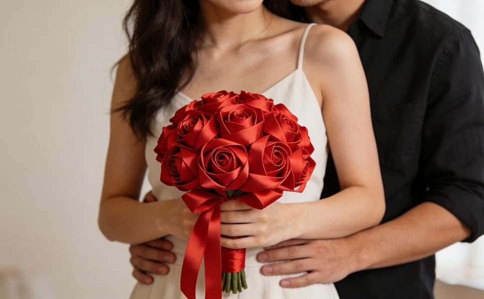 ribbon for flower bouquet