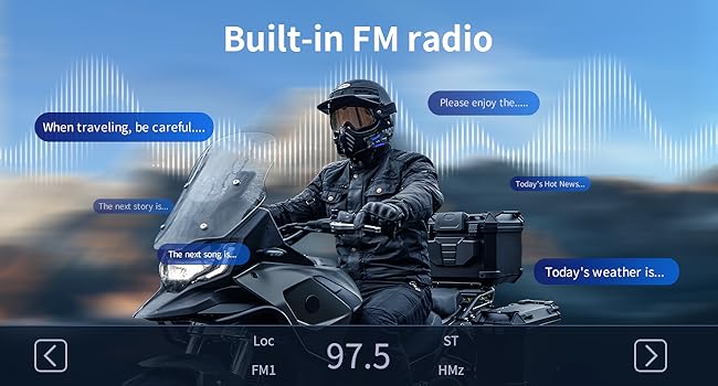 Built-in radio
