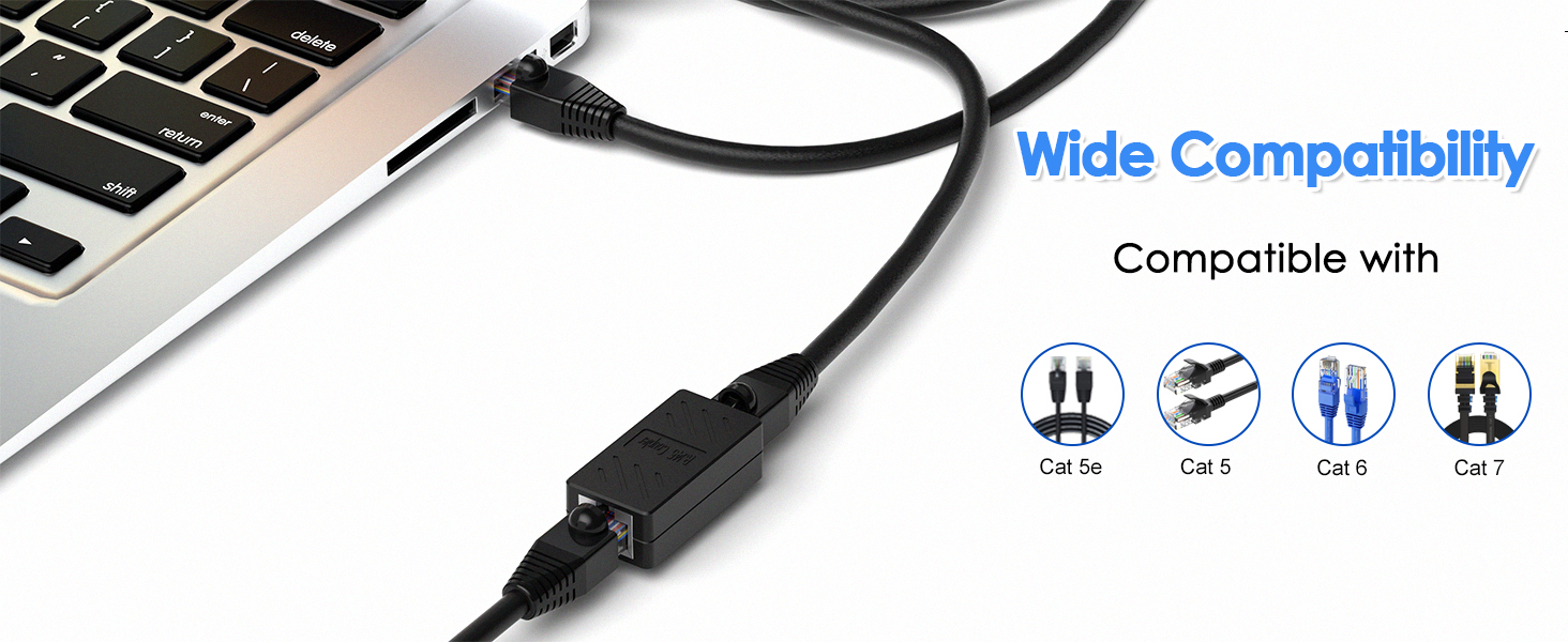 RJ45 Coupler Ethernet Extender Connector