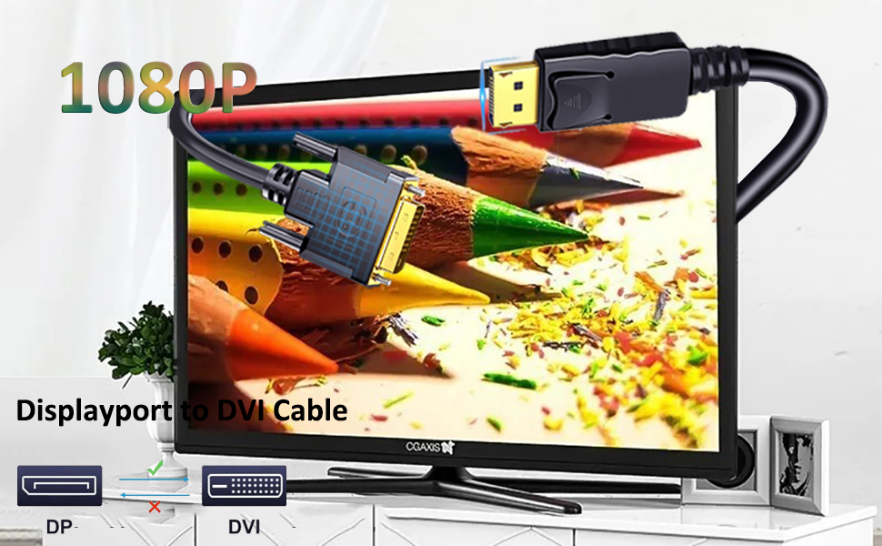 dp to dvi cable