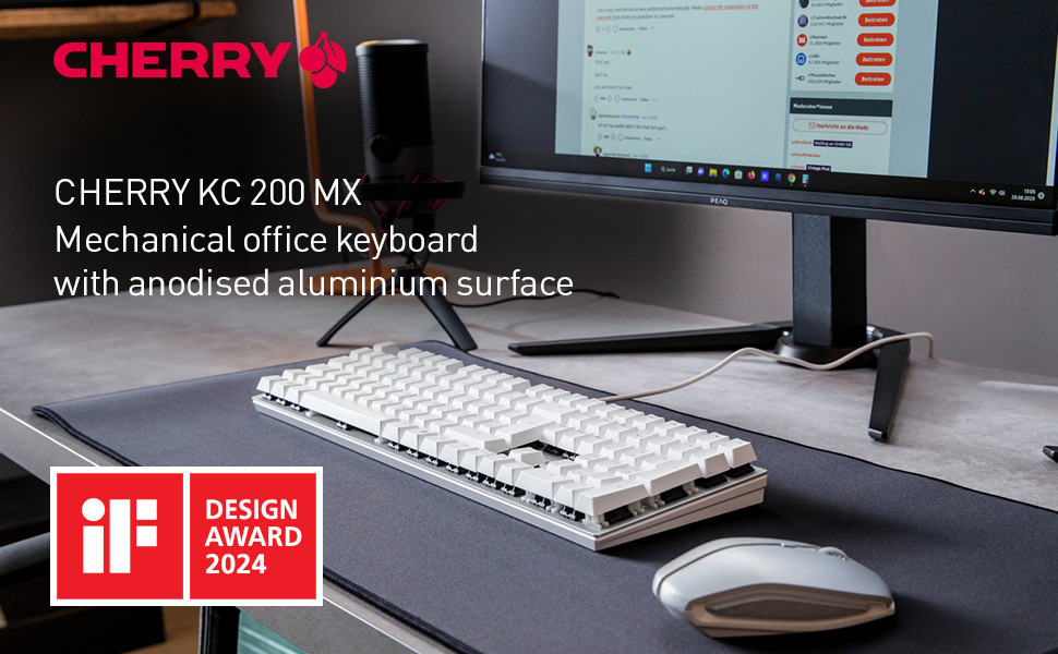 cherry kc 200 mx header