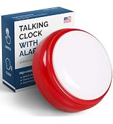 Talking Clock for The Elderly, Blind - Proper English Grammar, Neutral American Accent - Time and...
