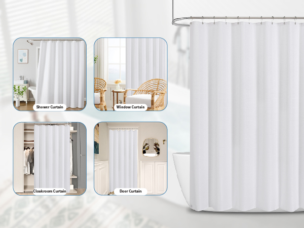 waterproof shower curtain liner for bathroom,bedroom,new house