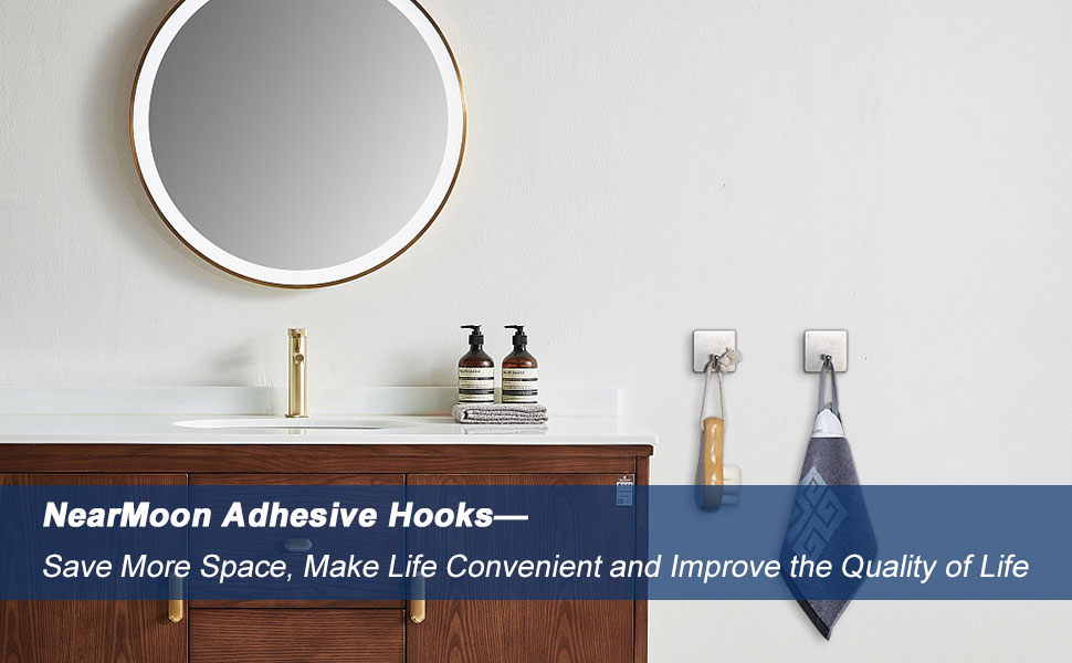 adhesive hooks