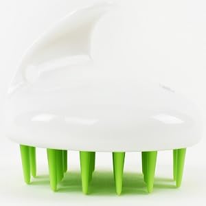 Zyllion Scalp Massager Shampoo Dandruff Brush