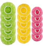 MAQIHAN 60Pcs Bowl Covers Reusable - Plastic Bowl Covers Elastic Reusable Fresh Keeping Bags Food...