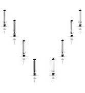 8 Pack Stylus Tips Replacement disc Tips only for Universal Touchscreen | High Precision