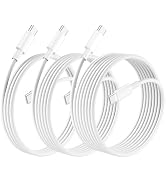 AiNEERich USB C Cable,3 Pack USB C to USB C Cable(3FT/6FT/10FT),60W Type C Charger Fast Charging ...