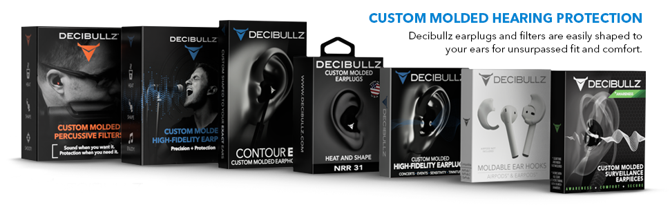 Custom Molded Hearing protection